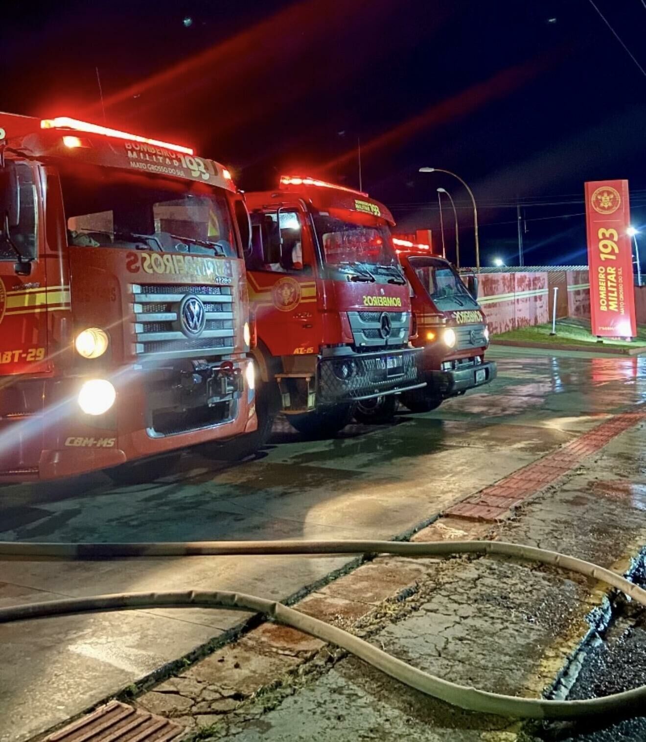 Imagem de compartilhamento para o artigo Instabilidade no 193 mobiliza Corpo de Bombeiros e acende alerta para atendimentos de emergência em Costa Rica da MS Todo dia